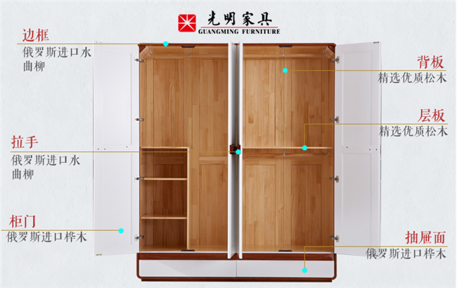 實(shí)木衣柜選購(gòu)重點(diǎn)絕不是價(jià)格便宜