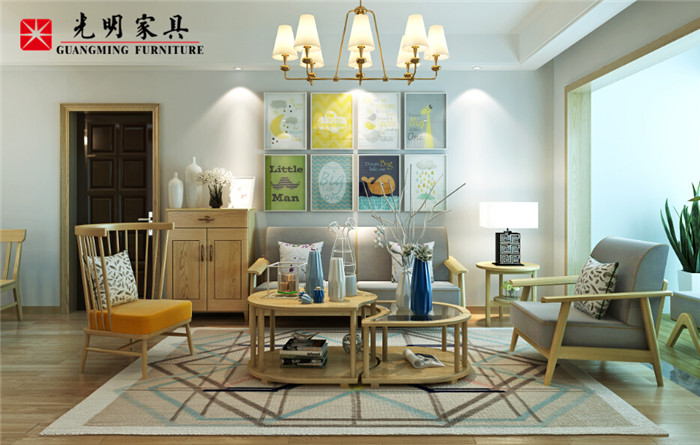 客廳實(shí)木家具重點(diǎn)是實(shí)木沙發(fā)，中式實(shí)木沙發(fā)你了解么