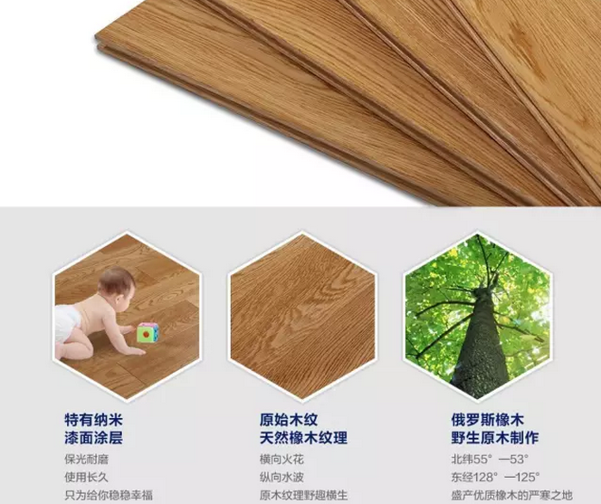 實木地板與強化地板的差別太大了！