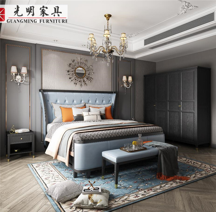這就是你追求的美式輕奢實(shí)木家具