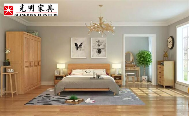 優(yōu)質(zhì)實木床就是現(xiàn)代熱炕頭！