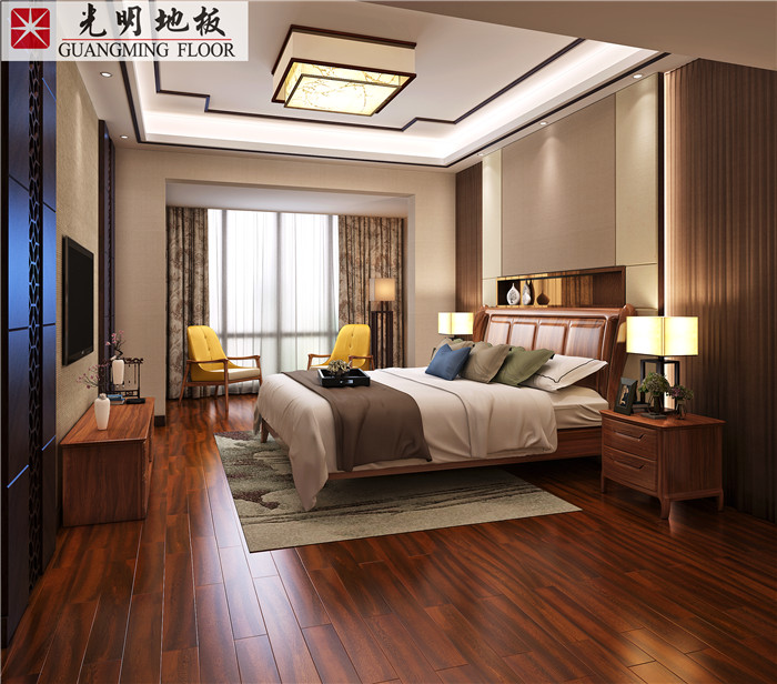 巧用實(shí)木地板的天然瑕疵看真?zhèn)? alt=