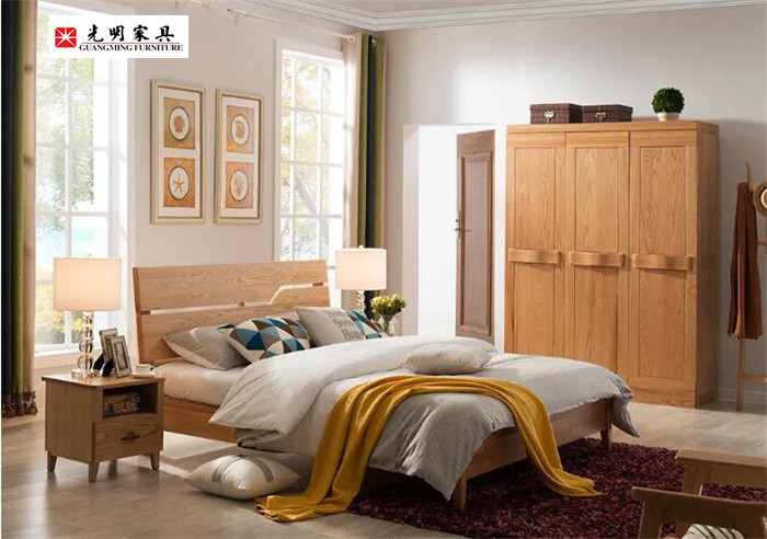 睡眠質(zhì)量不好怎么辦，擁有一款實木床就是一個好辦法！